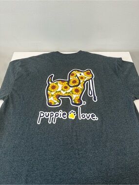 Puppie Love Sunflower T-Shirt